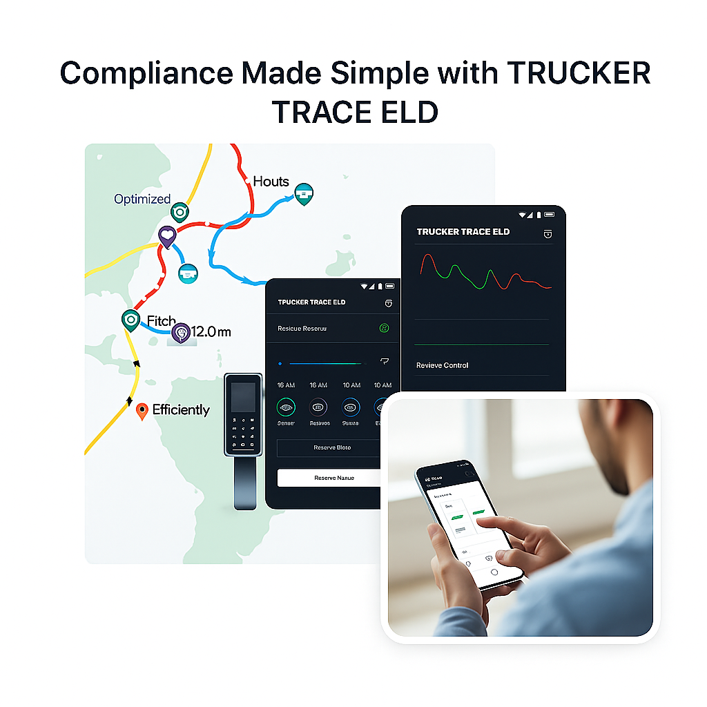 TRUCKER TRACE ELD Dashboard